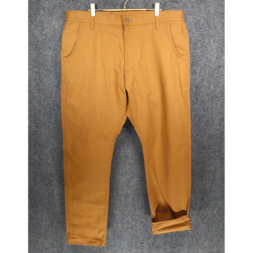 Railcar Fine Goods Rebels Duck Canvas Pants Tan Mens 40 NWOT 32"‎ 12oz USA Made
